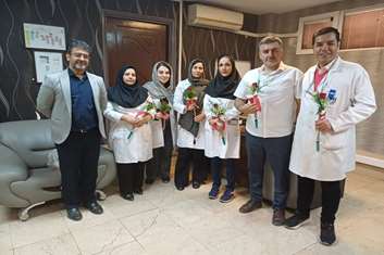 بزرگداشت روز رادیولوژی در بیمارستان کودکان شهید فهمیده